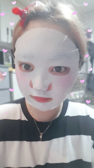 누메로 8 클리어링 모이스처 마스크팩 — 5점을 준 리뷰어가 2018년 2월 올린 사용 사진