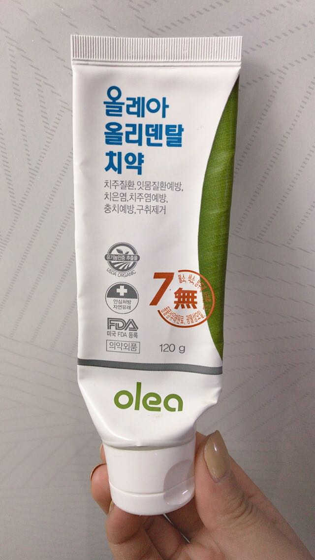 올리덴탈치약 리뷰 사진