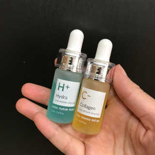 클리앳 x 클리앳 콜라겐+하이드라 컨센트레이트앰플 각 12ml — 5점을 준 리뷰어가 2018년 3월 올린 사용 사진