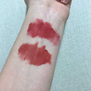 [블랙루즈] 에어 핏 벨벳 틴트3 택1+랜덤1 — 2.5점을 준 리뷰어가 2019년 2월 올린 사용 사진
