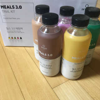 인테이크 밀스 3.0 Trial Kit(보틀형 5종) — 4점을 준 리뷰어가 2017년 4월 올린 사용 사진
