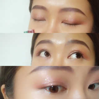 [블랙루즈] 펄블리 아이 글리터 2종 — 4.5점을 준 리뷰어가 2019년 1월 올린 사용 사진