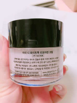 딜라잇18 리포아란크림 — 3.5점을 준 리뷰어가 2016년 12월 올린 사용 사진