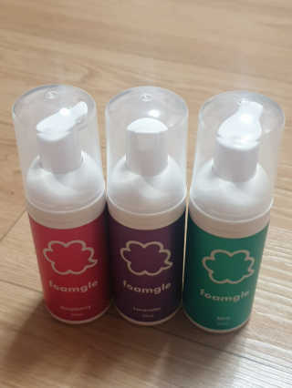 폼글 I foamgle [폼글] 거품가글 50ml 3종 - 민트, 라벤더, 라즈베리 — 4점을 준 리뷰어가 2019년 11월 올린 사용 사진