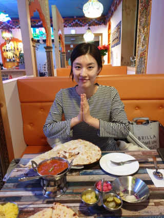 아마_홍대점 [아마] 커리+난+음료 내 맘대로 선택해 즐기기 — 4.5점을 준 리뷰어가 2019년 2월 올린 사용 사진