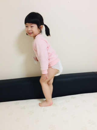 보솜이 베이비케어 팬티형 기저귀 — 5점을 준 리뷰어가 2019년 3월 올린 사용 사진