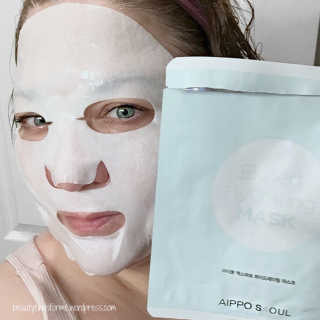 아이뽀 모든 피부 타입을위한 AIPPO Expert Hydrating Mask — 4점을 준 리뷰어가 2018년 2월 올린 사용 사진