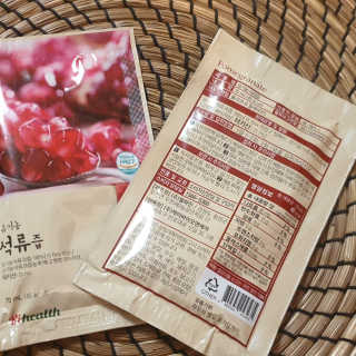 [하이헬스] 정말 진하고 맛있는 유기농 석류즙 30포 — 5점을 준 리뷰어가 2019년 11월 올린 사용 사진