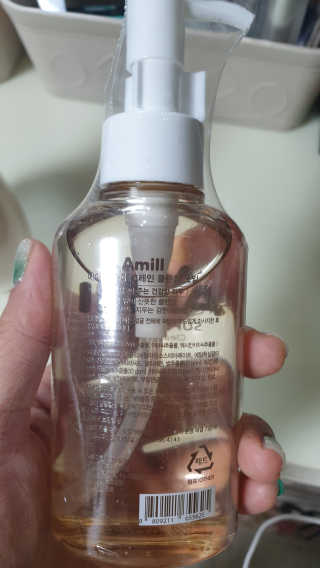 에이밀 슈퍼 그레인 클렌징 오일 125ml — 1점을 준 리뷰어가 2019년 9월 올린 사용 사진