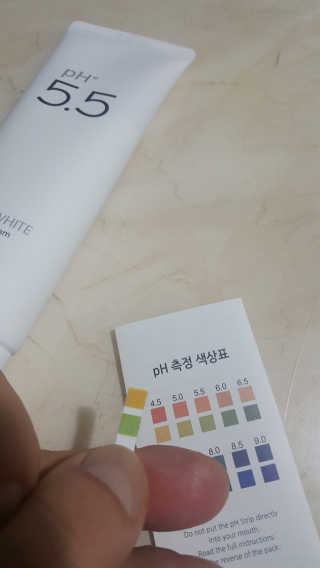 포므시 스노우화이트클렌징폼pH5.5 — 5점을 준 리뷰어가 2019년 10월 올린 사용 사진