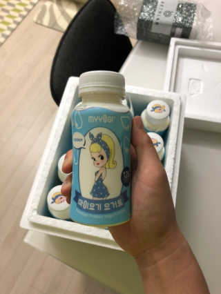 마이요기 요거트 — 5점을 준 리뷰어가 2019년 7월 올린 사용 사진