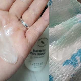 (주)에네스티 내추럴 촉촉  오트밀 바디워시 500ml — 5점을 준 리뷰어가 2019년 10월 올린 사용 사진