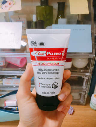 플렉스파워에이더블유에스 리커버리크림 30ml — 4.5점을 준 리뷰어가 2017년 6월 올린 사용 사진