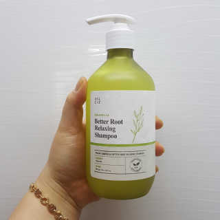 달리프 클로렐라 베러 루트 릴렉싱 샴푸 500ml — 3점을 준 리뷰어가 2019년 1월 올린 사용 사진