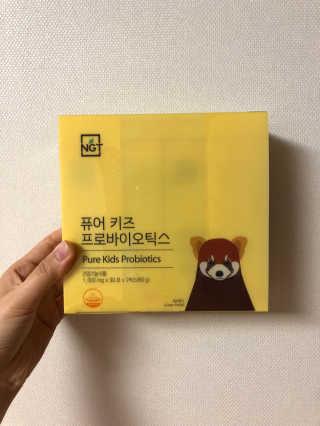네츄럴굿띵스 퓨어 키즈 프로바이오틱스 60포 — 5점을 준 리뷰어가 2019년 5월 올린 사용 사진