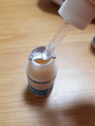 그린스토어 베이비드롭 프로바이오틱스 1병 30일분 — 5점을 준 리뷰어가 2018년 6월 올린 사용 사진