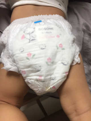 보솜이 리얼코튼 팬티형 — 5점을 준 리뷰어가 2019년 3월 올린 사용 사진