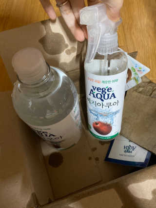 베지아쿠아 475ml + 리필 1000ml 1Set — 5점을 준 리뷰어가 2019년 11월 올린 사용 사진