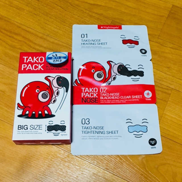 TAKO PACK NOSE [문어코팩] 리뷰 사진