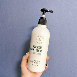 (주)에네스티 내추럴 촉촉  오트밀 바디로션 500ml — 4점을 준 리뷰어가 2020년 3월 올린 사용 사진