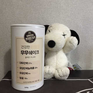 그린몬스터 건강한 무무쉐이크 — 3점을 준 리뷰어가 2018년 7월 올린 사용 사진
