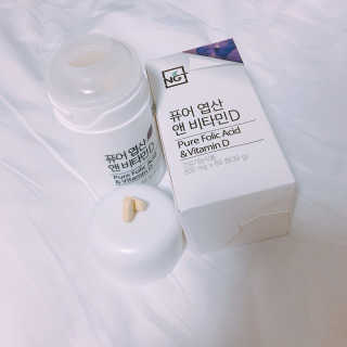 네츄럴굿띵스 퓨어 락토 철분 60일분 — 5점을 준 리뷰어가 2018년 2월 올린 사용 사진