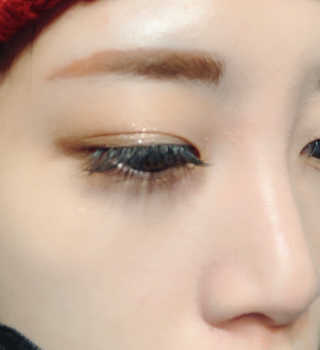 지베르니 메탈릭 리퀴드 섀도우 — 5점을 준 리뷰어가 2019년 1월 올린 사용 사진