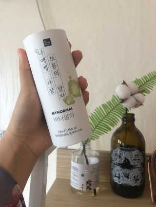 마이노멀 버터말차 - 방탄말차 6개입 — 4.5점을 준 리뷰어가 2019년 10월 올린 사용 사진