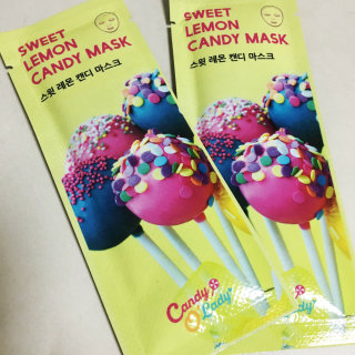 캔디오레이디 스윗레몬 캔디마스크 — 4점을 준 리뷰어가 2016년 9월 올린 사용 사진