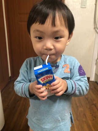 스키피피넛우유 스키피 피넛버터우유 — 5점을 준 리뷰어가 2019년 11월 올린 사용 사진