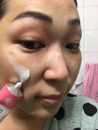 이지듀 디더블유 이지에프 크림 — 3.5점을 준 리뷰어가 2017년 1월 올린 사용 사진