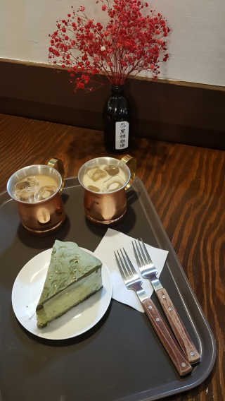 [후쿠오카 흑당커피] 흑당커피 2잔 + 디저트 1개 제공 — 5점을 준 리뷰어가 2019년 3월 올린 사용 사진