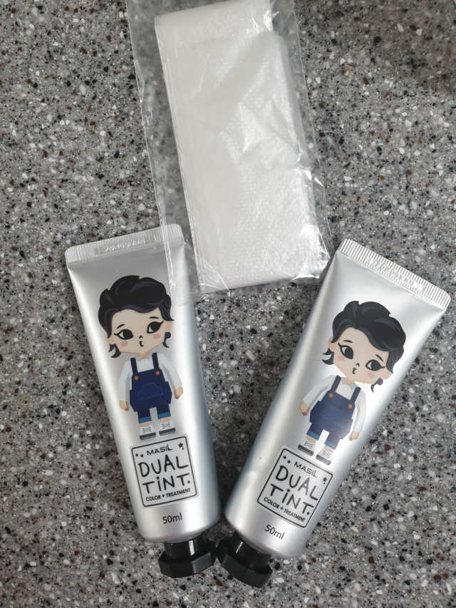 마실 듀얼 틴트 2ea - 컬러 트리트먼트 헤어 영양제 리뷰 사진