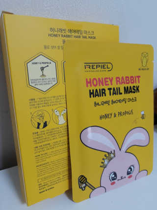 리피엘 허니래빗 헤어테일마스크 — 4점을 준 리뷰어가 2018년 9월 올린 사용 사진