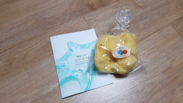 바스참 해면스펀지 리뷰 사진