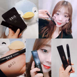 그리드 솔루션 그리드솔루션 워터프루프 리퀴드 아이라이너 — 4.67점을 준 리뷰어가 2018년 3월 올린 사용 사진