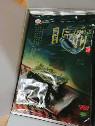 광천우리맛김 파래향 듬뿍, 바삭한 광천우리파래김 6매10봉 — 5점을 준 리뷰어가 2018년 4월 올린 사용 사진