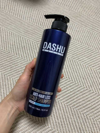 다슈코리아 다슈 데일리 단백질 한방 두피 골드 샴푸 500ml — 5점을 준 리뷰어가 2019년 12월 올린 사용 사진