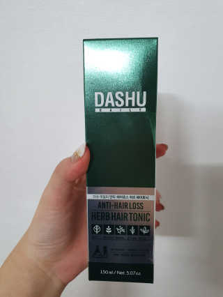 다슈코리아 다슈 데일리 안티 헤어로스 허브 헤어토닉 150ml — 4점을 준 리뷰어가 2020년 1월 올린 사용 사진