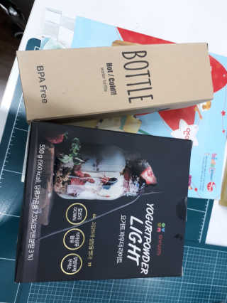 오붐주식회사 오붐 설탕을 뺀 요거트 파우더 라이트 550g+보틀 — 5점을 준 리뷰어가 2017년 12월 올린 사용 사진