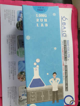 BAIO HEALTH LABS LONG RUN LAB 10개입 1박스 — 4.5점을 준 리뷰어가 2020년 1월 올린 사용 사진
