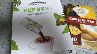 (주)쟈뎅 [쟈뎅] 클래스 신선한 하루 원두+여과지 SET — 5점을 준 리뷰어가 2019년 3월 올린 사용 사진