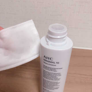 AHC 에이 에이치 씨 미니멀 10 워터리 에센스 — 5점을 준 리뷰어가 2018년 12월 올린 사용 사진