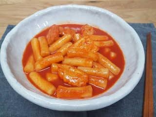 미쓰리떡볶이 just 10 min 패키지 — 5점을 준 리뷰어가 2018년 5월 올린 사용 사진