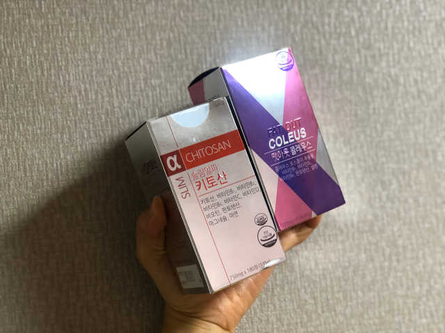 팻아웃 콜레우스+슬림알파 키토산 리뷰 사진