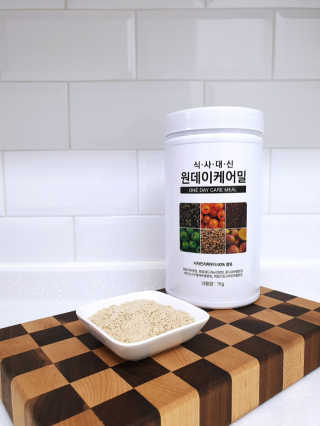 (주)이스터비엔에프 식사대용선식 원데이케어밀 1KG 대용량 — 4점을 준 리뷰어가 2019년 2월 올린 사용 사진
