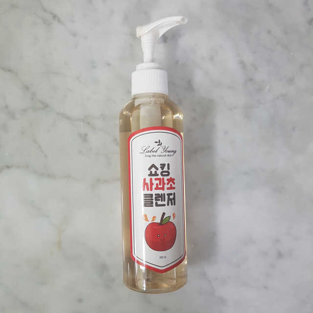 쇼킹사과초클렌저 리뷰 사진