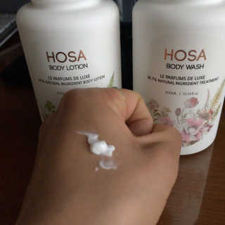 HOSA BODY WASH+BODY LOTION — 5점을 준 리뷰어가 2018년 4월 올린 사용 사진