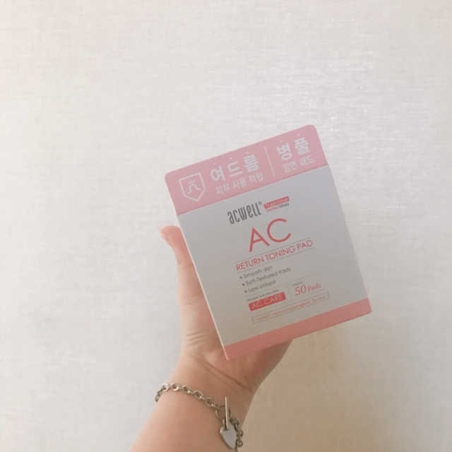 아크웰 에이씨 리턴 토닝패드 리뷰 사진