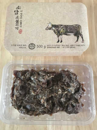 미티스트 더 맛있는 소담 소불고기 + 도담 돼지 불고기 — 4.5점을 준 리뷰어가 2019년 3월 올린 사용 사진